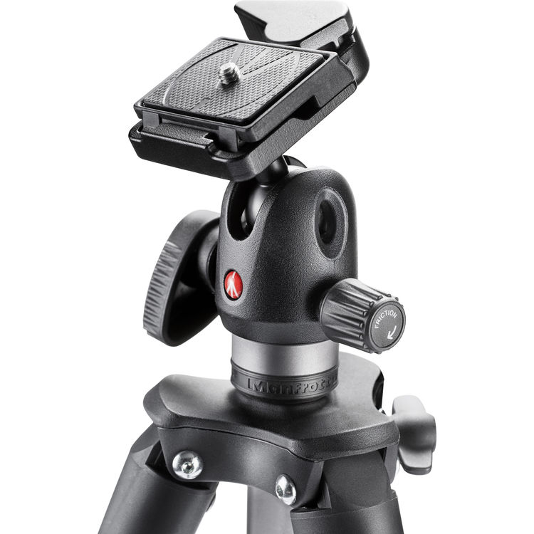 ขาตั้งกล้อง Manfrotto MKCOMPACTADVBH Compact Advanced Aluminum Tripod with Ball Head